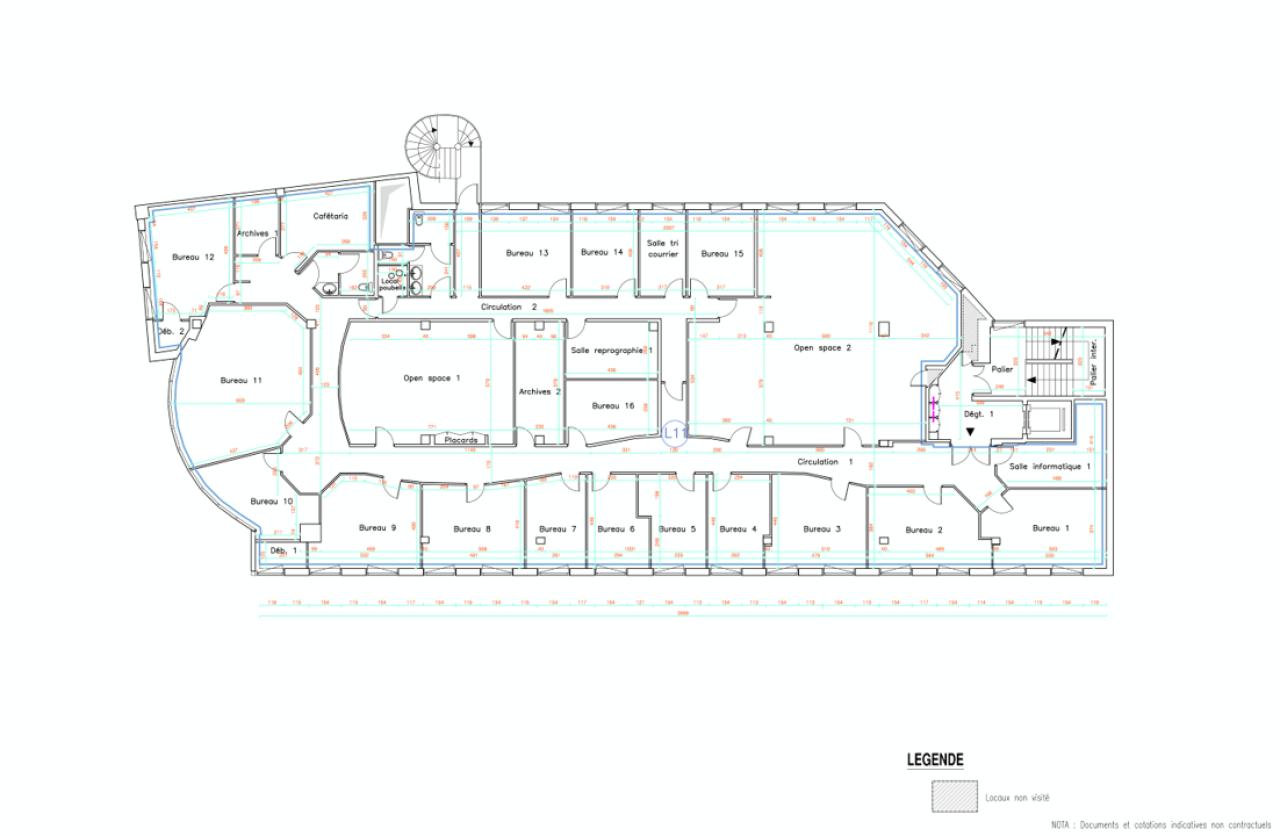 Bureau Lille 972m² Location bureau Lille Nord OLBUR2203959 11